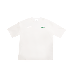 White & Green “Principle” T-Shirt